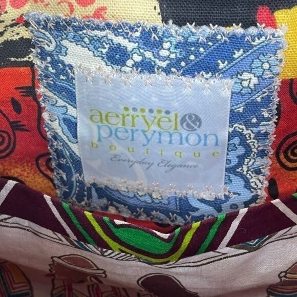 Aerryel & Perymon Unique Elephant Print Messenger Satchel Bag Adjustable Strap - Picture 8 of 10